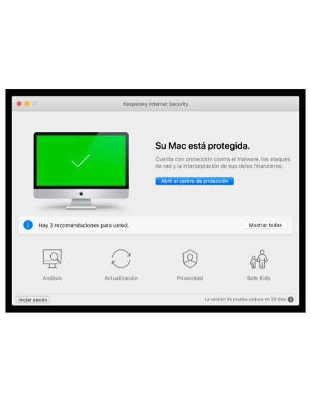 ANTIVIRUS KASPERSKY INTERNET SECURITY | 3 PCS | 12 MESES
