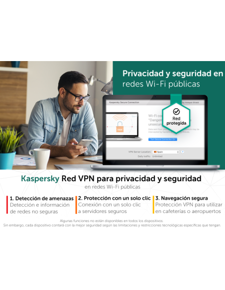 ANTIVIRUS KASPERSKY TOTAL SECURITY 3 PCS 12 MESES