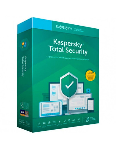 ANTIVIRUS KASPERSKY TOTAL SECURITY 3 PCS 12 MESES
