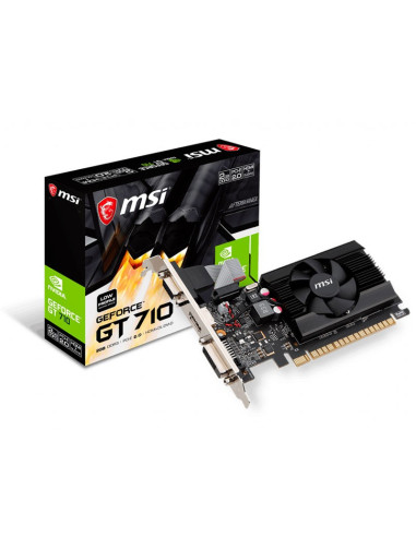 TARJETA DE VIDEO MSI GEFORCE GT 710 2GB DDR3 GT...