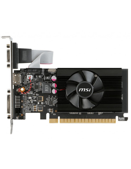 TARJETA DE VIDEO MSI GEFORCE GT 710 2GB DDR3 GT 710 2GD3 LP  64 BIT