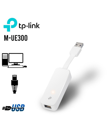ADAPTADOR TP-LINK UE300  USB 3.0 A GIGABIT RJ45 (0100001849)