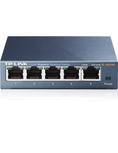 SWITCH TP-LINK 5 PUERTOS TL-SG105 10/100/1000MBPS METALICO 2