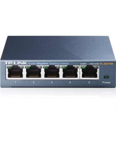 SWITCH TP-LINK 5 PUERTOS TL-SG105 10/100/1000MBPS METALICO