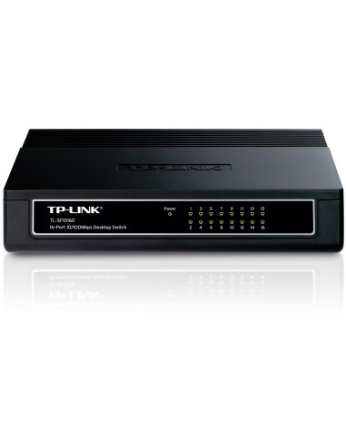 SWITCH TP-LINK TL-SF1016D 16 PUERTOS 10/100MBPS