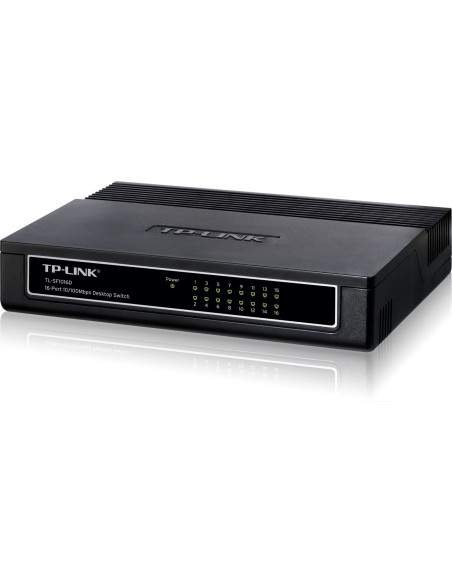 SWITCH TP-LINK TL-SF1016D 16 PUERTOS 10/100MBPS