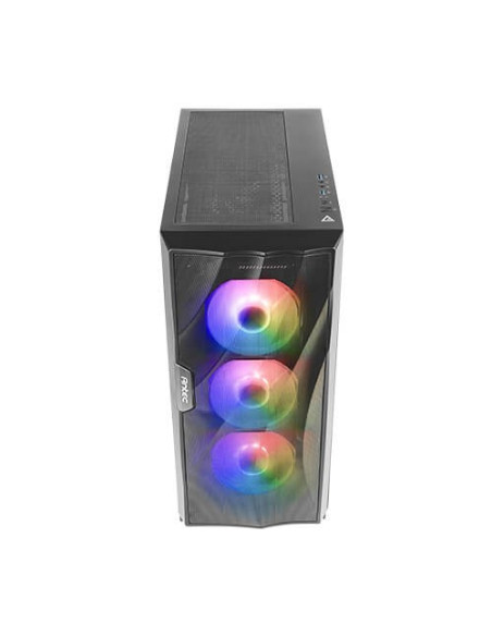 CASE ANTEC DF700 FLUX BLACK ARGB SIN FUENTE VIDRIO TEMPLADO USB 3.0 (0-761345-80070-9)