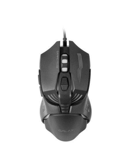 MOUSE GAMING GALAX (SLD-02) 3200 DPI | 6 BOTONES | RETROILUMINACION LED 7 COLORES