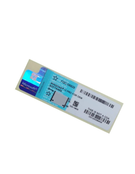 LICENCIA MICROSOFT WINDOWS 10 PRO 64 BITS OEM / STICKER