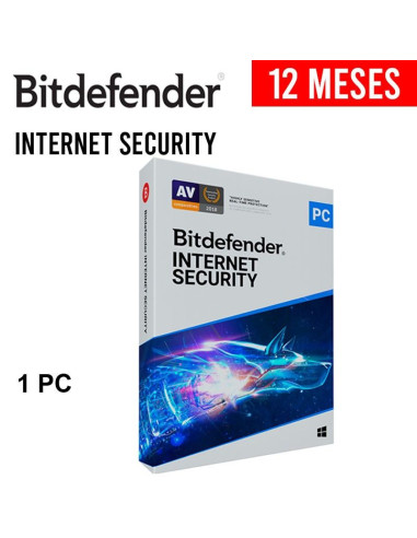 ANTIVIRUS BITDEFENDER 1 + 1  PC INTERNET...
