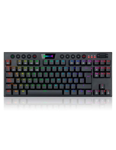 TECLADO GAMER REDRAGON HORUS TKL ( K621-RGB SP...