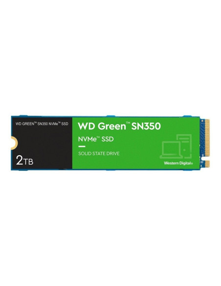 SOLIDO SSD M.2 WESTERN DIGITAL 2TB SN350 ( WDS200T3G0C ) NVME | VERDE