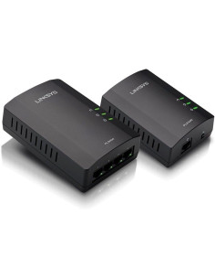ADAPTADOR DE RED KIT POWERLINE LINKSYS AV 4 PUERTOS PLSK400 2