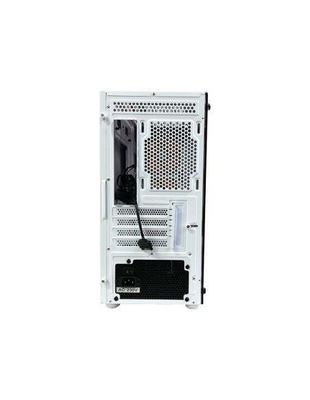 CASE GAMER HALION SCARLET 500W | VIDRIO TEMPLADO | LED-RGB