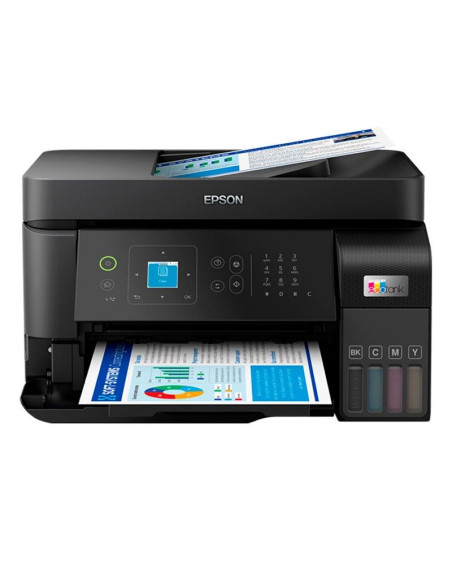 IMPRESORA EPSON L5590 ECOTANK ( C11CK57301 ) IMPRIME -  ESCANEA - FOTOCOPIA - WIFI - ETHERNET - FAX - ADF
