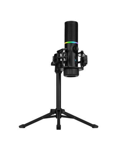 MICROFONO STREAMPLIFY MIC-48-RGB-TP-BK SOPORTE...