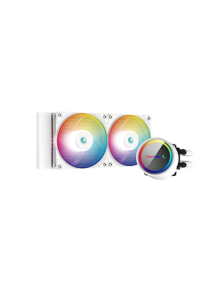 SISTEMA DE ENFRIAMIENTO LIQUIDO DEEPCOOL GAMMAXX L240 A-RGB WH (DP-H12CF-GL240-ARGB-WH)