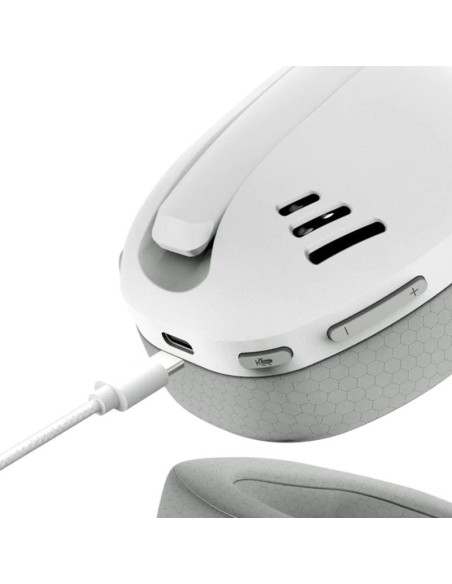 AUDIFONO GAMER REDRAGON IRE PRO ( H848G )  WIRELESS | ULTRA-LIGHT | USB TYPE-C | GREY