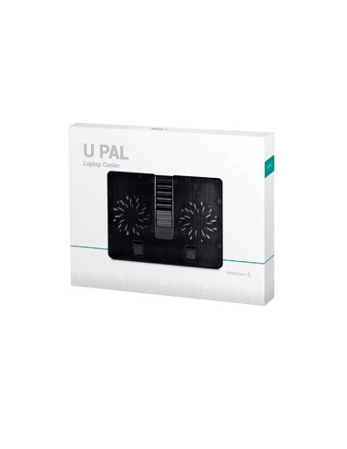 COOLER PARA LAPTOP DEEPCOOL U PAL BLACK...