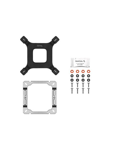 COOLER PARA PROCESADOR DEEPCOOL AG400 PLUS ( R-AG400-BKNNMD-G ) DUAL-FAN | NEGRO | INTEL - AMD