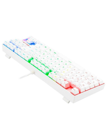 TECLADO GAMER REDRAGON KUMARA WHITE ( K552W-RGB...