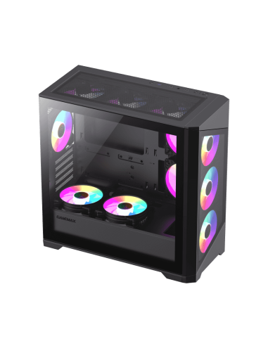CASE GAMER GAMEMAX DESTROYER TGB BLACK (...