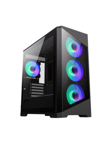 CASE GAMER GAMEMAX DESTROYER TGB BLACK (...