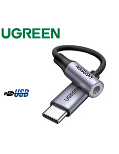 ADAPTADOR UGREEN AV161 ( AV161 ) USB - C A 3.5MM AUDIO (...