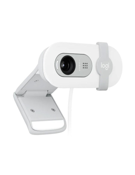 CAMARA WEB LOGITECH BRIO 100 WHITE ( 960-001615 ) FULL HD 1080P