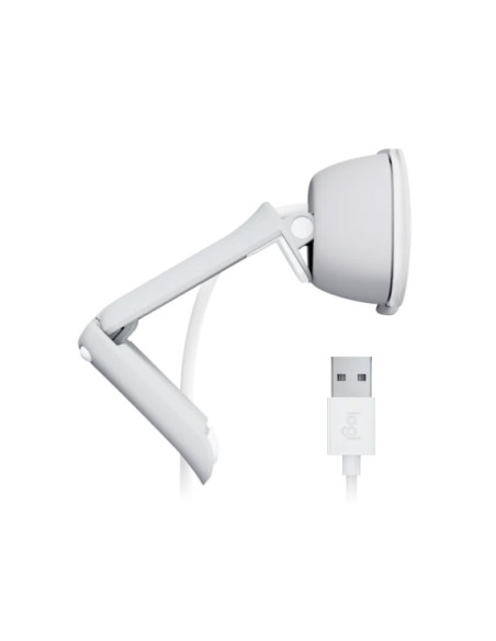 CAMARA WEB LOGITECH BRIO 100 WHITE ( 960-001615 ) FULL HD 1080P