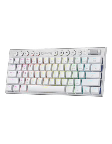 TECLADO GAMER REDRAGON HORUS MINI PRO WHITE (...