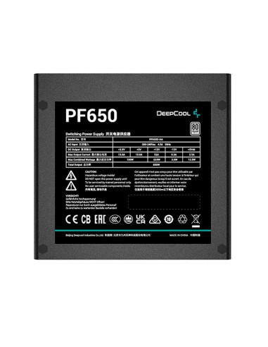 FUENTE DE PODER DEEP COOL 650W PF650 (...