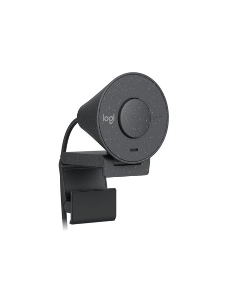 CAMARA WEB LOGITECH BRIO 300 ( 960-001413 ) FULL HD 1080P - 30FPS | USB-C | BLACK
