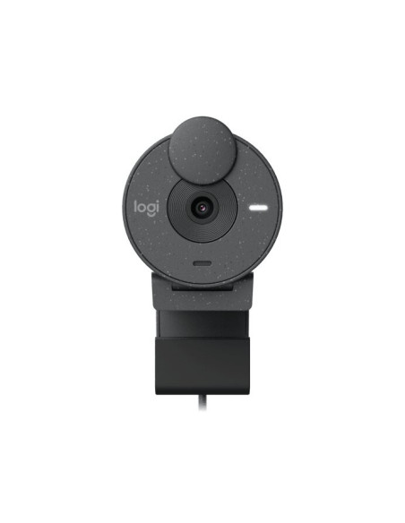CAMARA WEB LOGITECH BRIO 300 ( 960-001413 ) FULL HD 1080P - 30FPS | USB-C | BLACK