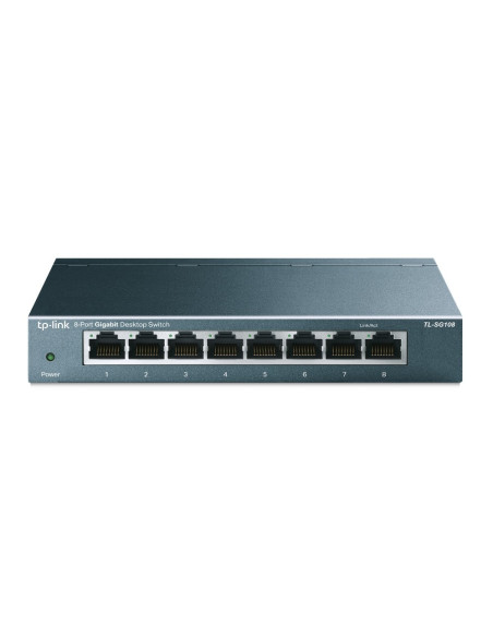 SWITCH TP-LINK 8 PUERTOS TL-SG108 10/100/1000MBPS METALICO
