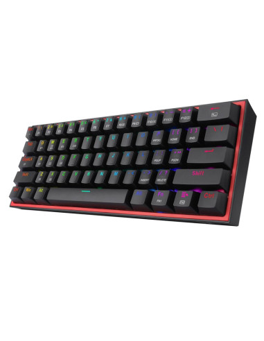 TECLADO GAMER REDRAGON FIZZ PRO BLACK (...