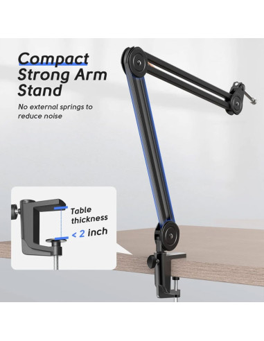 SOPORTE PARA MICROFONO FIFINE CS1 ( CS1-B ) BLACK