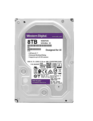 DISCO DURO WESTERN DIGITAL 8TB PURPURA...