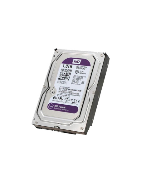 DISCO DURO WESTERN DIGITAL 1TB PURPLE 5400 RPM 64MB WD11PURZ