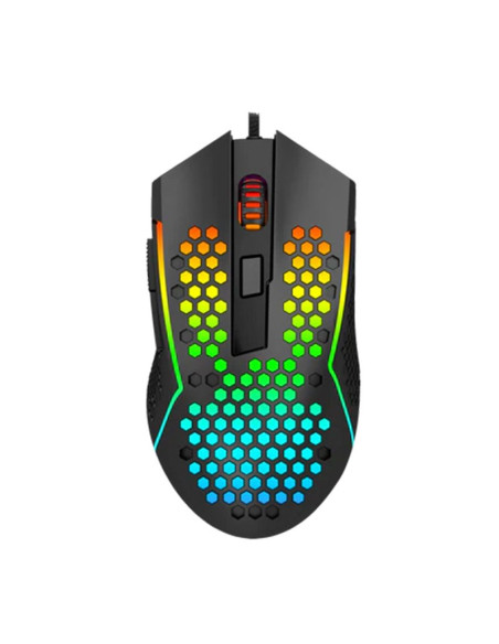 MOUSE GAMER REDRAGON REAPING ( M987-K ) LED RGB | USB | 12400 DPI | BLACK
