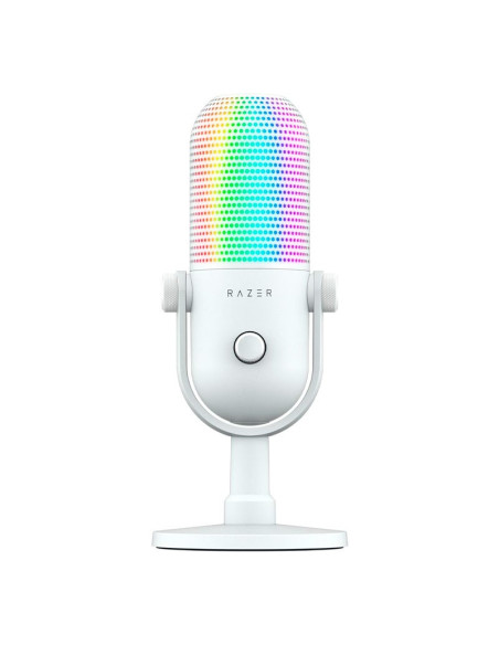 MICROFONO RAZER SEIREN V3 CHROMA WHITE EDITION ( RZ19-05060200-R3U1 ) LED-CHROMA RAZER RGB