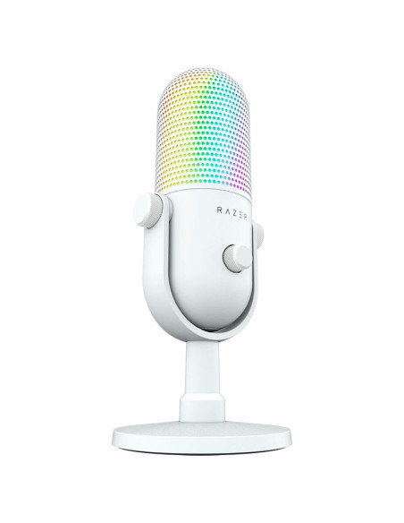 MICROFONO RAZER SEIREN V3 CHROMA WHITE EDITION ( RZ19-05060200-R3U1 ) LED-CHROMA RAZER RGB