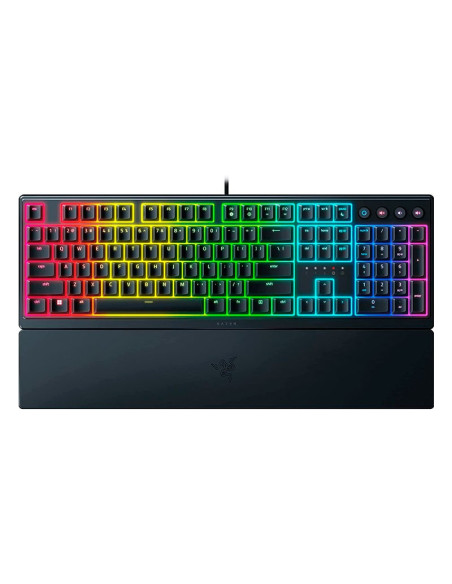 TECLADO GAMER RAZER ORNATA V3 LOW PROFILE BLACK ( RZ03-04461100-R311 ) MECHA-MEMBRANE | LED-RAZER CHROMA RGB