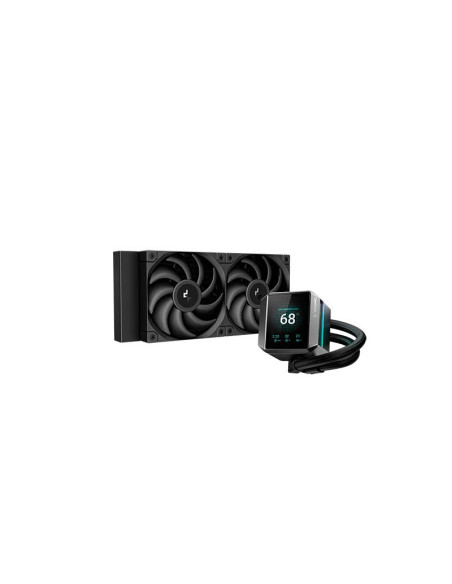 SISTEMA DE ENFRIAMIENTO LIQUIDO DEEPCOOL MYSTIQUE 240 PANTALLA DIGITAL (R-LX550-BKDSNC-G-1)
