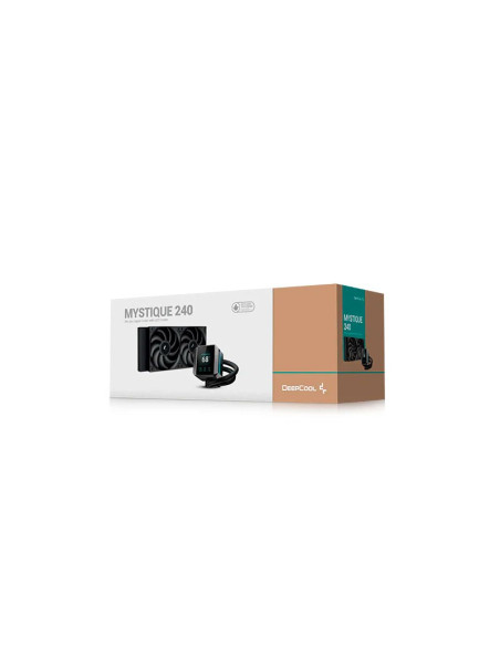 SISTEMA DE ENFRIAMIENTO LIQUIDO DEEPCOOL MYSTIQUE 240 PANTALLA DIGITAL (R-LX550-BKDSNC-G-1)