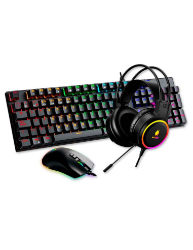 KIT GAMER ANTRYX GC-3100 X3 BLACK (...