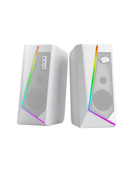 PARLANTE REDRAGON ANVIL ( GS520W ) WHITE | RETROILUMINACION RGB