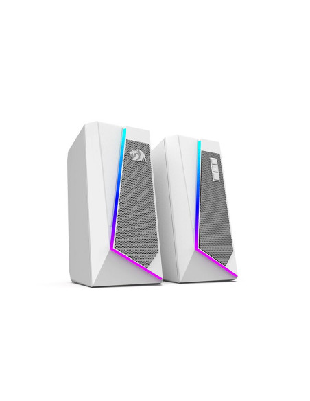 PARLANTE REDRAGON ANVIL ( GS520W ) WHITE | RETROILUMINACION RGB