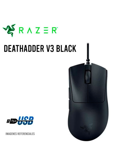 MOUSE GAMER RAZER DEATHADDER V3 ( RZ01-04640100-R3M1 ) 30K DPI FOCUS PRO | BLACK