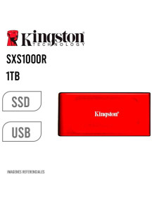 DISCO SSD EXTERNO KINGSTON 1TB (SXS1000R/1000G) RED USB...